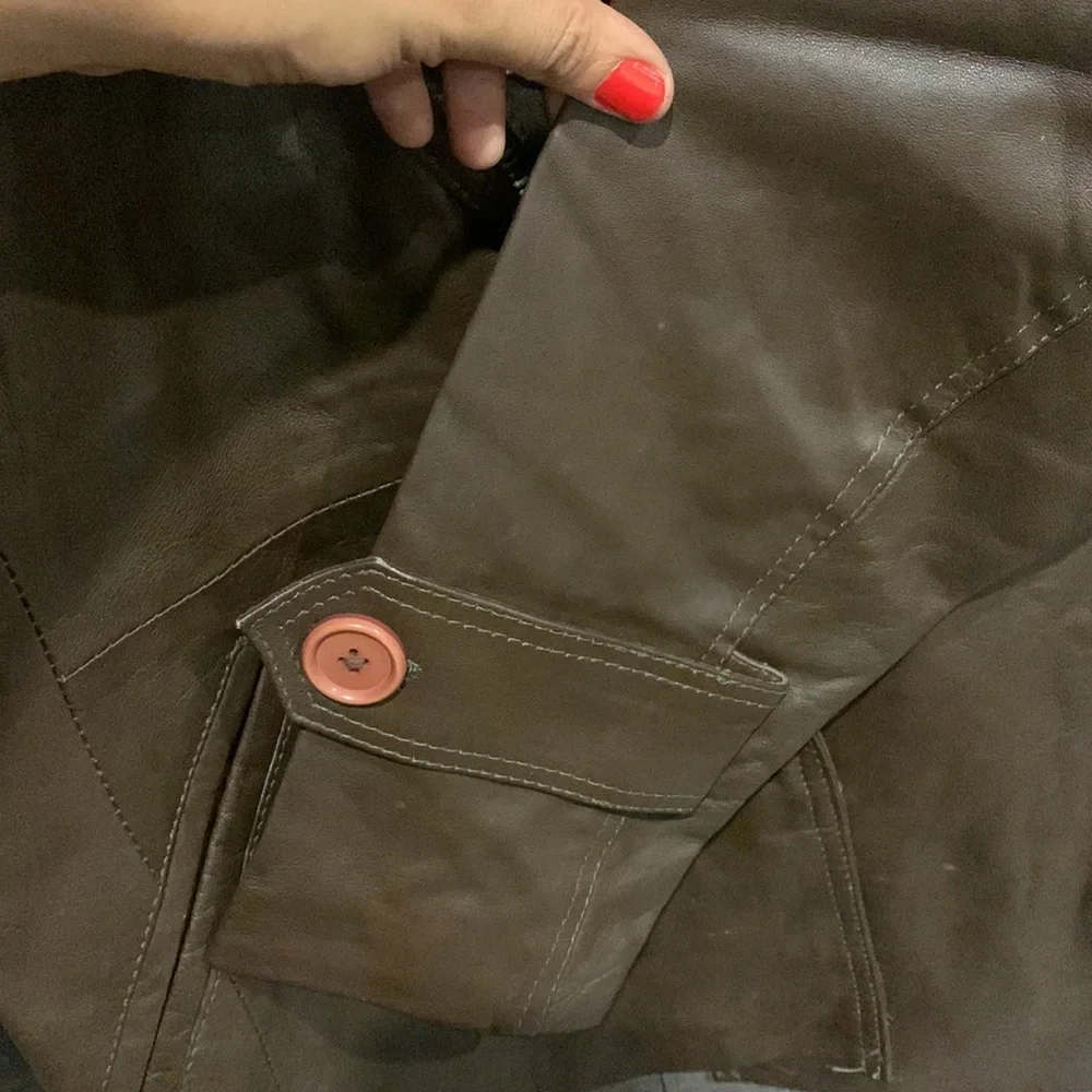 Leather Jacket Men’s size M - Picture 8 of 9